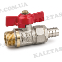 Кран повітряний  1/2"зр/патрубок12мм 18576