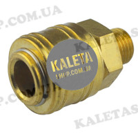 З'єднання EWO (MT) 1/4" зовнішня різьба конектор латунь 00000783