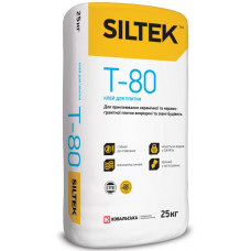 Клей для керамічних плиток Siltek T-80