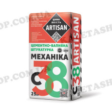 ЦЕМЕНТНО-ВАПНЯНА ШТУКАТУРКА МЕХАНІКА ARTISAN С-38