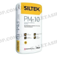 Штукатурка SILTEK РМ10 (сілтек ПМ10) сіра цементно-вапняна 25 кг, РМ10, ПМ10