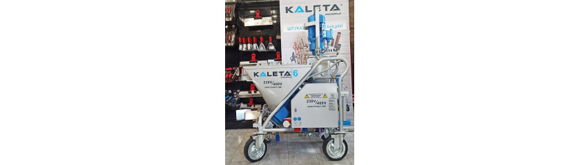 Штукатурна станція KALETA – 6 230/400В MULTIVOLTAGE